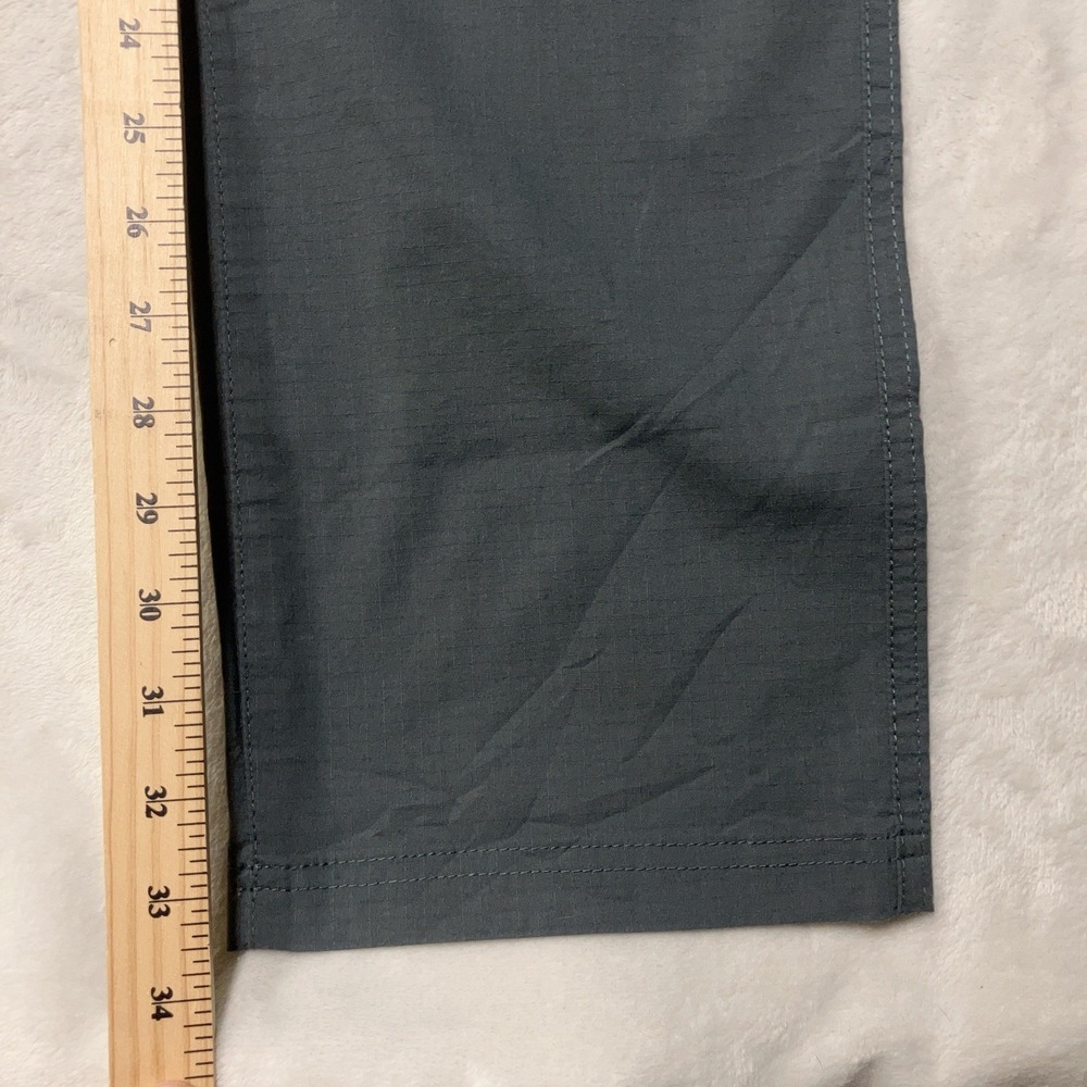 NWT LL Bean Mountainside Ripstop 5-Pocket Pants Men 32x34 Fit 34x34 Green 527384 - Picture 8 of 11
